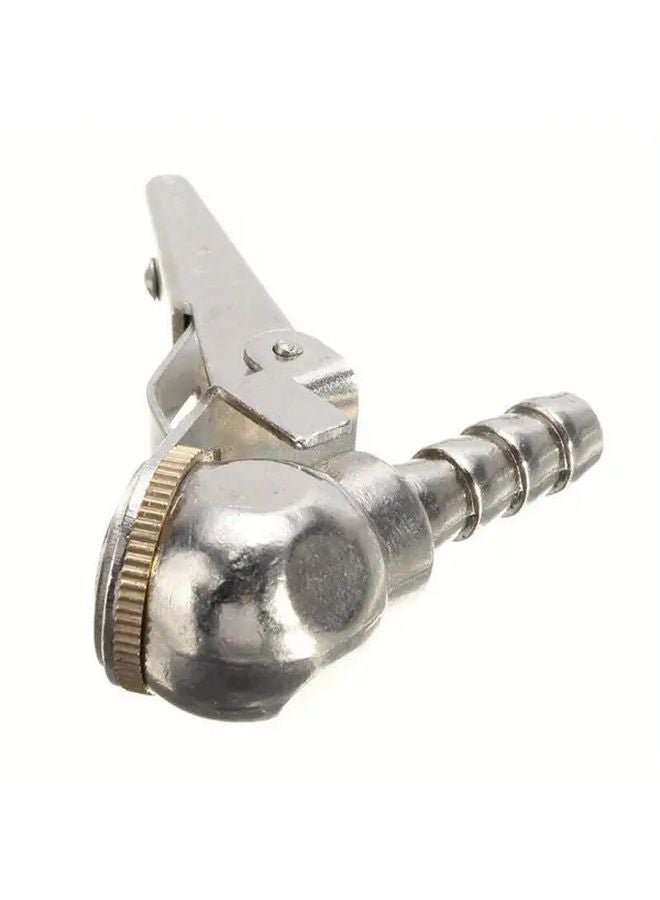 مضخة هواء سيارة وشاحنة محمولة متينة منظم ضغط قابل للتعديل Golden Skeleton Tire Chuck - Image 4